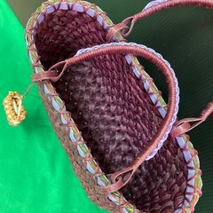 ハンドメイドバックの画像