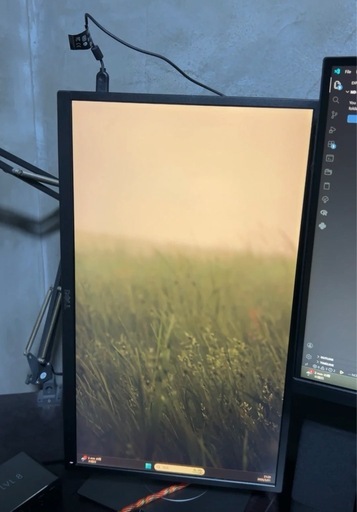 【大阪豊中】DELL 23インチ 液晶モニター 美品 縦置き対応 作業効率UP！