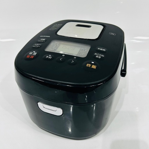 IRIS OHYAMA アイリスオーヤマ　IHジャー　炊飯器　RC-IK50-B  2021年製　　5.5合炊き　極厚火釜　黒　動作品