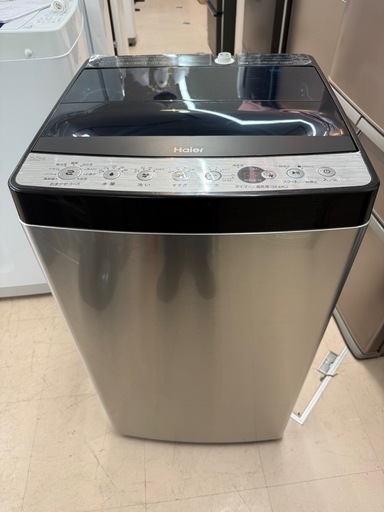 美原店　ハイアール 洗濯機 5.5㎏ 2020年製 ハイアール JW-XP2C55F アーバンカフェシリーズ ステンレスブラック　JW