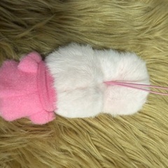 エスターバニー ホリデーマフラーマスコット ぬいぐるみキーホルダー🐰 の画像