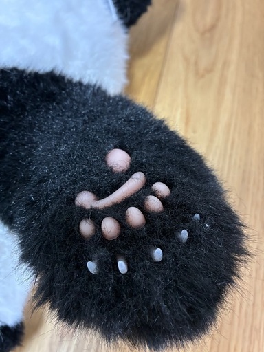 【実物の重さ】パンダのぬいぐるみ