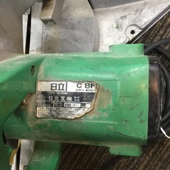 【店頭引取限定】【中古】【現状販売】HITACHI ヒタチ スライド丸のこ 1,430円(税込)の画像
