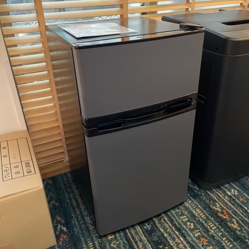 MAXZEN　2ドア冷凍冷蔵庫　85L