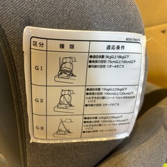 ジュニアシート
の画像