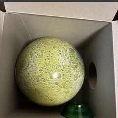 かぐや月球儀　直径15cm プラスチック台付きの画像