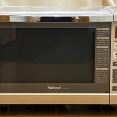 2点セット　①パナソニック食洗機　②ナショナル オーブンレンジの画像