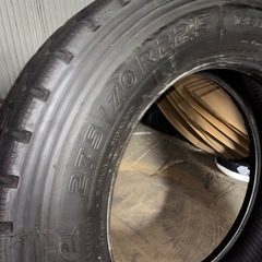 2本セット 275/70R22.5 148/145Jトラック バス トーヨータイヤの画像