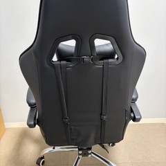 【美品】GTPLAYER ゲーミングチェア オットマン付きの画像