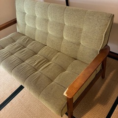 カリモク風ソファの画像