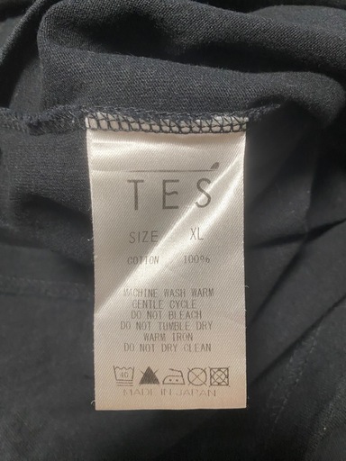 エンドレスサマー　　TES    半袖Tシャツ　　ブラック