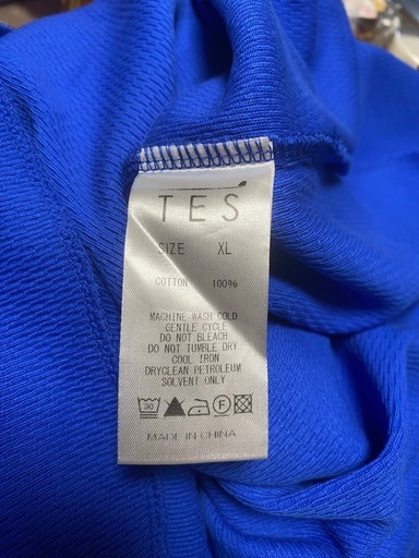エンドレスサマー　　TES  半袖Tシャツ　　ビックシルエット　　青