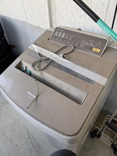 売れました！【10kg】Panasonic洗濯機 大容量 ファミリー向け 現状品