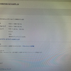 Asus VG258 GamingMonitor165Hzの画像