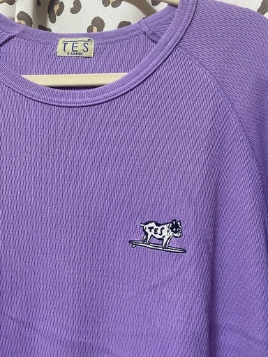 エンドレスサマー　　TES   半袖Tシャツ　　ビックシルエット　　薄紫