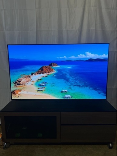 【成約済み】【12ヶ月保証/美品/新品約20万円】SHARP 4K有機ELテレビ 4T-C48HQ2 2025年製 48V