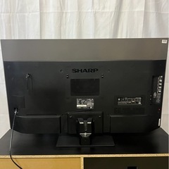 【12ヶ月保証/美品/新品約20万円】SHARP 4K有機ELテレビ 4T-C48HQ2 2025年製 48Vの画像