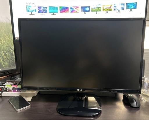 大阪豊中】LG 23インチ モニター 事務作業・サブ画面用に (晴子) 庄内 