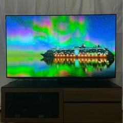 【12ヶ月保証/美品/新品約16万】SHARP 4K有機ELテレビ 4T-C55GQ3 2025年製 55Vの画像