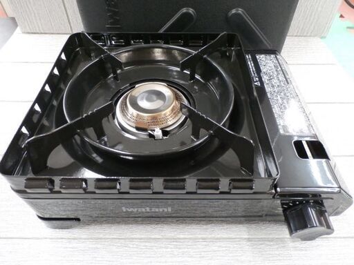 イワタニ タフまる カセットコンロ ブラック ケース付き CB-ODX-1 Iwatani カセットフー アウトドア キャンプ 西岡店