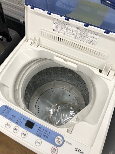 【ドリーム川西店御来店限定】☆ジモティー見たよ♪割引☆ YAMADA ヤマダ 洗濯機 YWM-T50G1 5.0kg 2019 動作確認／クリーニング済み 【2125560000053285】