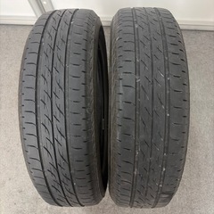 中古タイヤ2本セット155/65　R14の画像