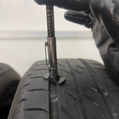 中古タイヤ2本セット155/65　R14の画像