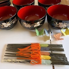 桂由美さんの丼セットの画像