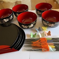 桂由美さんの丼セットの画像