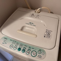 洗濯機　お譲りしますの画像