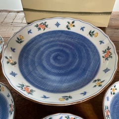 未使用 たち吉 中皿 小皿 セット ④の画像