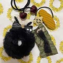 ヘアゴム、アクセサリーの画像