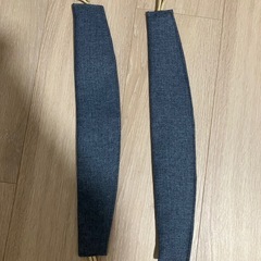 【KEYUCA】カーテン ネイビー／縦119×横74cm×2枚・レース・タッセル・フック付き の画像