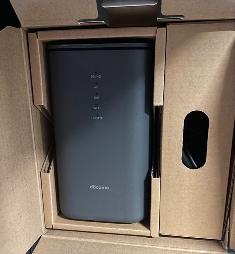 docomo  5g HR02セット　wifi ホームルーター