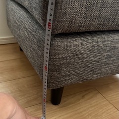 ニトリ　1人用ソファー椅子の画像