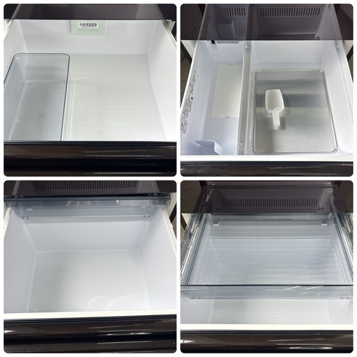 アクア 冷蔵庫 AQR-VZ46J(T) 右開き ブラウン系 458L アクア 冷蔵庫 AQR-VZ46J(T) 右開き ブラウン系 458L