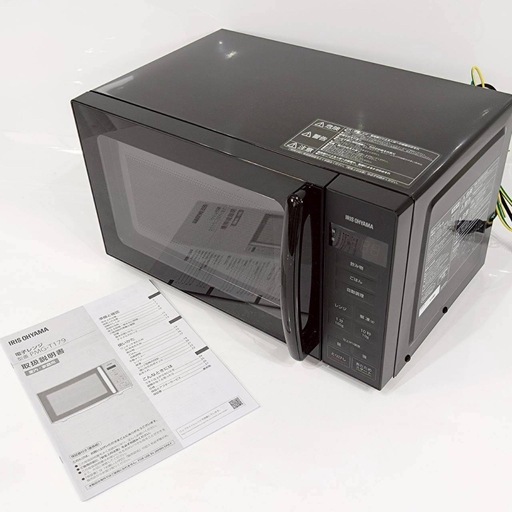 IRIS OHYAMA  アイリスオーヤマ　電子レンジ　PMG-T179-B  2024年製　取説付　美品　動作品