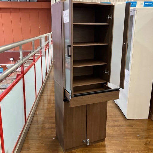 ニトリ 2枚扉食器棚 【トレファク川越店】 (トレファク川越店) 本川越 