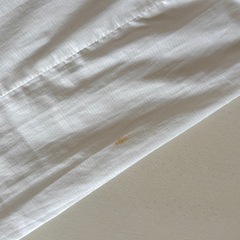 ユニクロ ポケッタブルUVカットパーカ（M・オフホワイト）収納袋付きの画像