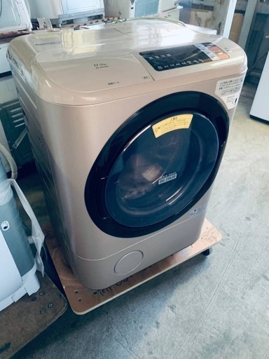 ①✅日立ドラム式電気洗濯乾燥機✅ ✅BD-NX120AL✅
