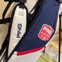 ピン PING ゴルフ 軽量 スタンド式 キャディバッグ 9.0型 5分割の画像