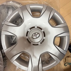 ハイエース　純正スチールホイールタイヤ　4本セット　の画像