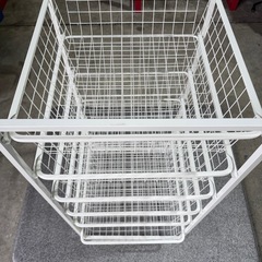 F13【廃盤】IKEA イケア　ANTONIUS  アントニウス　ワイヤーラック　収納 スチールラック★在庫2台★の画像