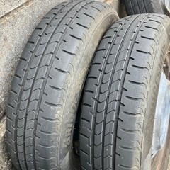 ノーマルタイヤ　13インチ　の画像