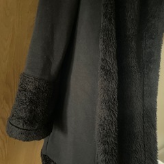 フード付きボアアウターの画像