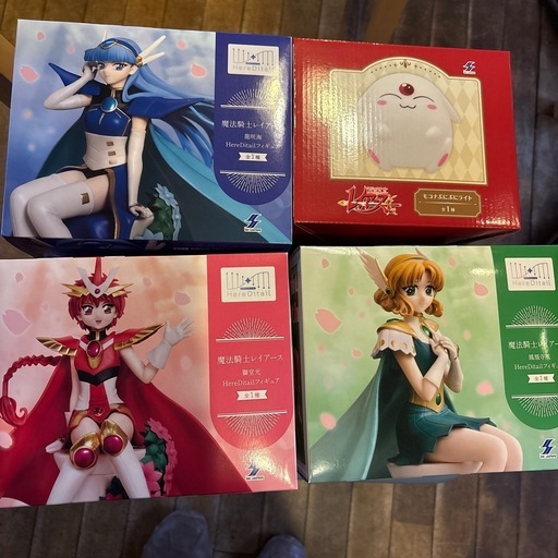 魔法騎士レイアース　フィギュアセット