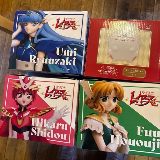 魔法騎士レイアース　フィギュアセット