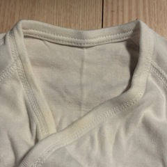 【中古】　新生児〜肌着　4枚セット　50-60サイズの画像