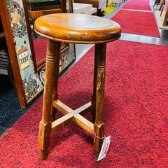 アトリエで使われていたヴィンテージスツール　Bの画像