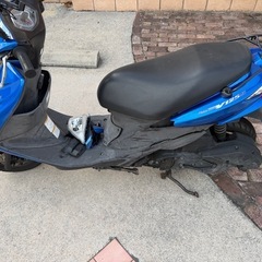 アドレスV125S 事故車 不動 部品取り レストアベース 書類ありの画像